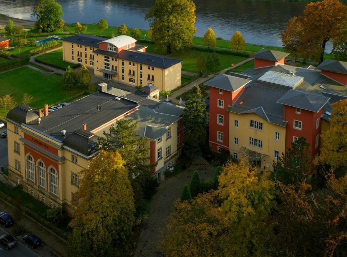Parkhotel Bad Schandau Mit Spa Екстер'єр фото