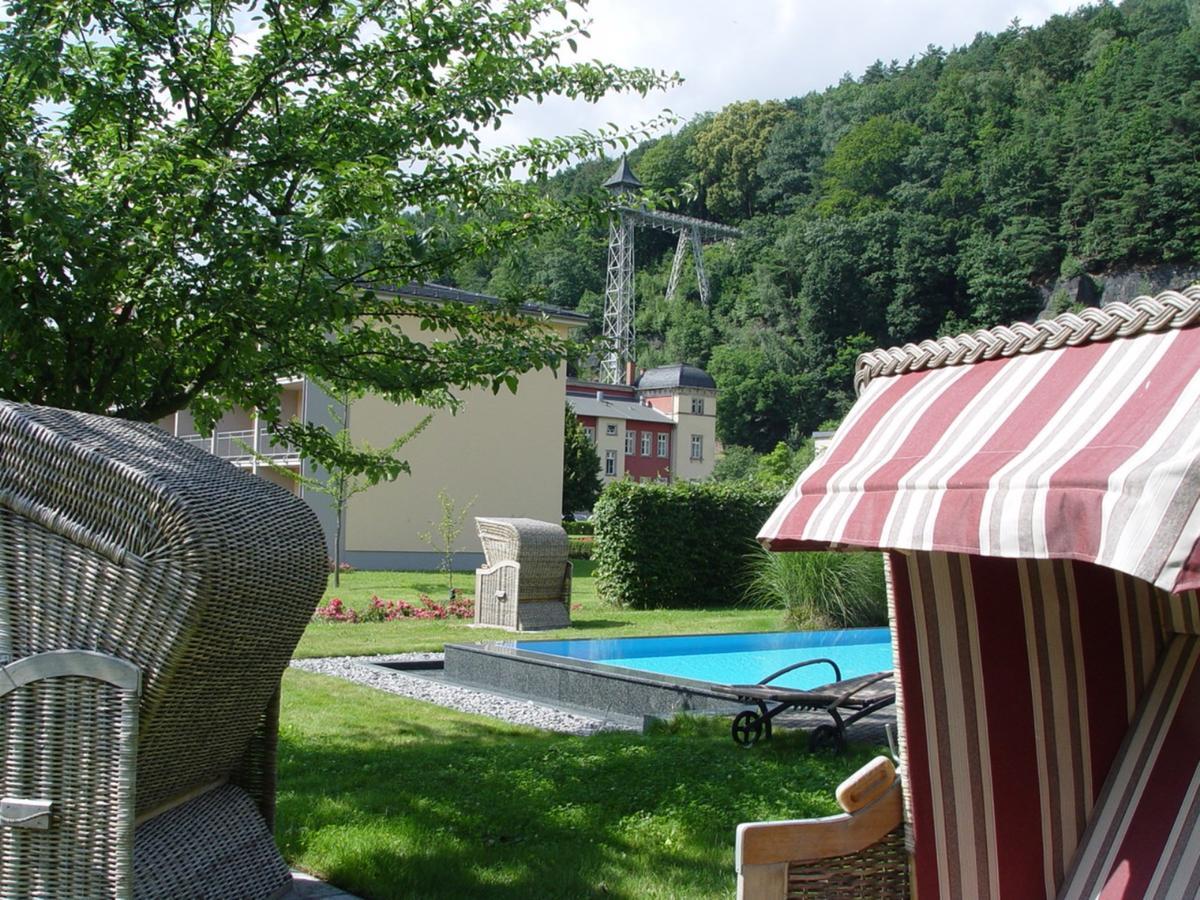 Parkhotel Bad Schandau Mit Spa Екстер'єр фото