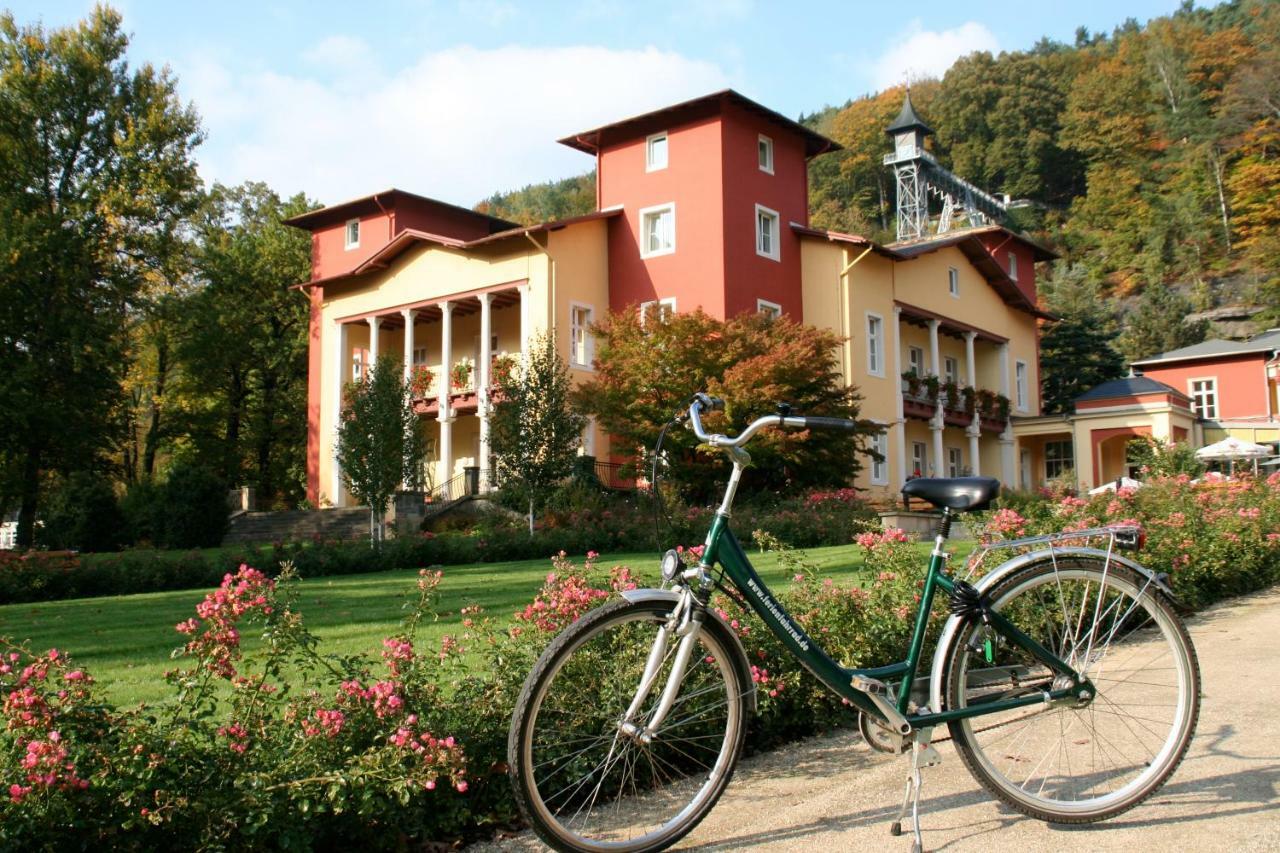 Parkhotel Bad Schandau Mit Spa Екстер'єр фото